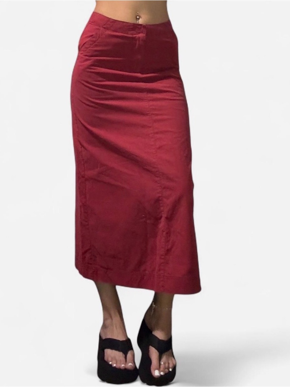 Y2K Vintage Old Navy Tech Maxi Skirt